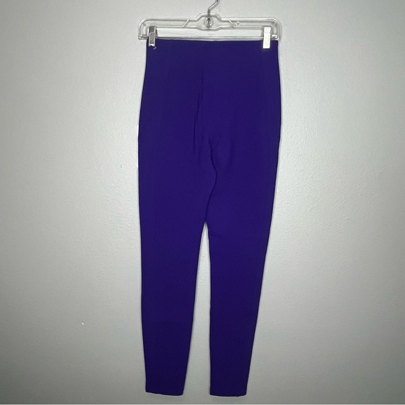 Athleta Glacier Snow Skinny Pants Women 2 Purple Zip Pockets Outdoor Slim Taper - Picture 6 of 7